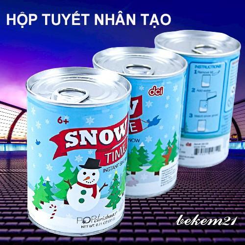 HỘP TẠO TUYẾT NHÂN TẠO MÀU TRẮNG MỊN - NGUYÊN LIỆU CHÍNH LÀM SLIME