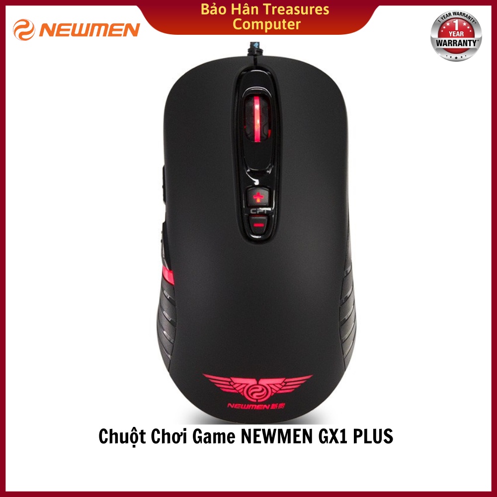 Chuột Chơi Game NEWMEN GX1 PLUS  Cho game thủ - Hàng Chính Hãng