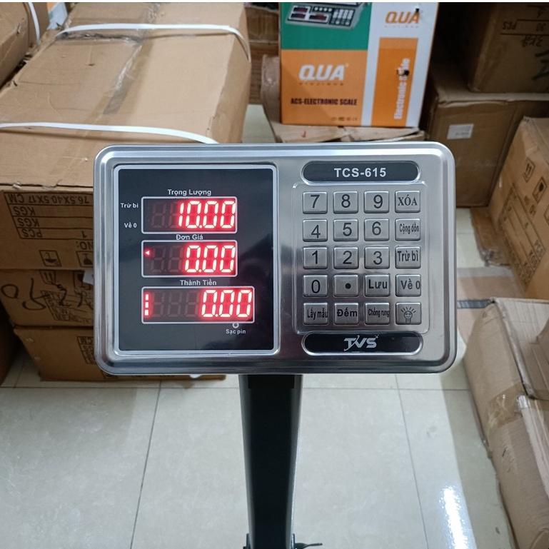 Cân tính tiền điện tử cân bàn TCS - 615 ( 100KG &amp; 150KG ) dùng cho cân hàng hóa kho bãi