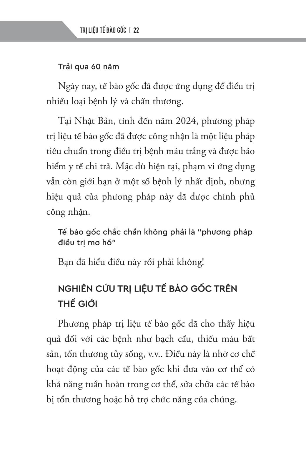 Sách - Trị Liệu Tế Bào Gốc - Cải Thiện Tự Kỷ Và Rối Loạn Phát Triển