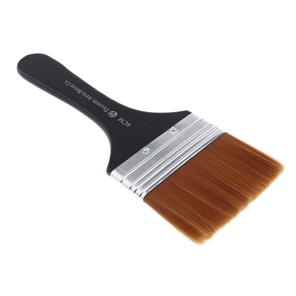 3x Art Paint Brushes for for Watercolor, Acrylic, Oil 7 Different Sizes to Choose for Artists, Adults & Kids