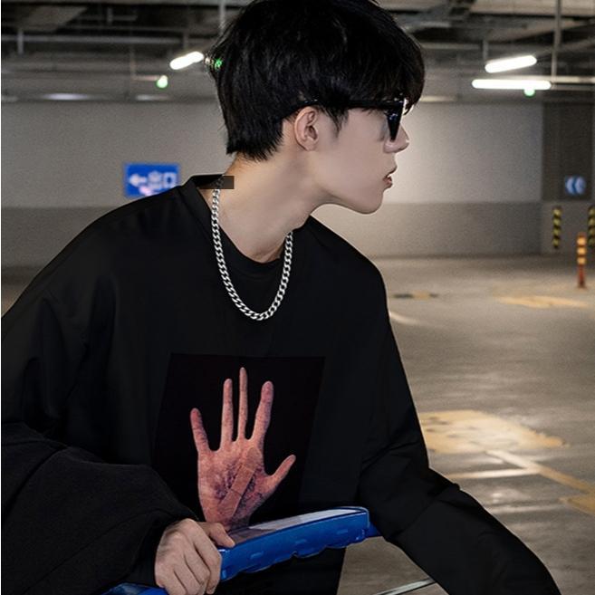 Vòng Cổ Nam Nữ Dây Chuyền Cuban Basic Chuỗi Trơn Bản Lớn 5 7 9mm HipHop Thời Trang trangsucpt