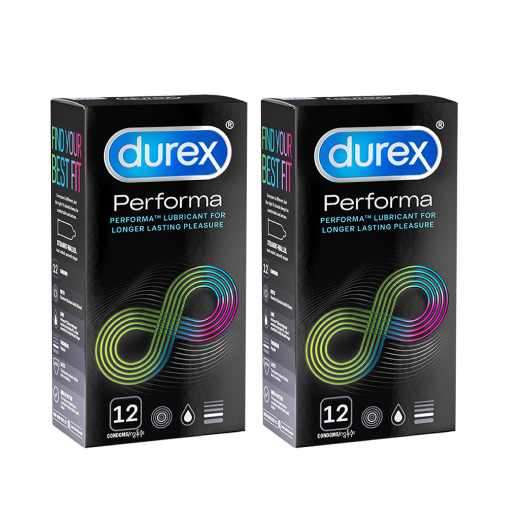 Hình ảnh Combo 2 Bao cao su Durex Performa 12 bao 