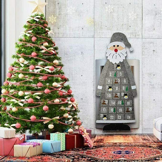Lịch Đếm Ngược 24 Ngày Treo Tường Trang Trí Giáng Sinh