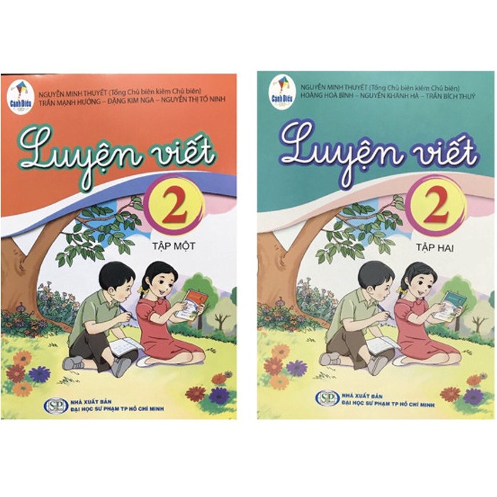 Sách - Combo 4 cuốn Luyện Viết 2 Cánh Diều (tập 1+2) và Giúp em luyện chữ đẹp 2 (tập 1+2) ndbooks