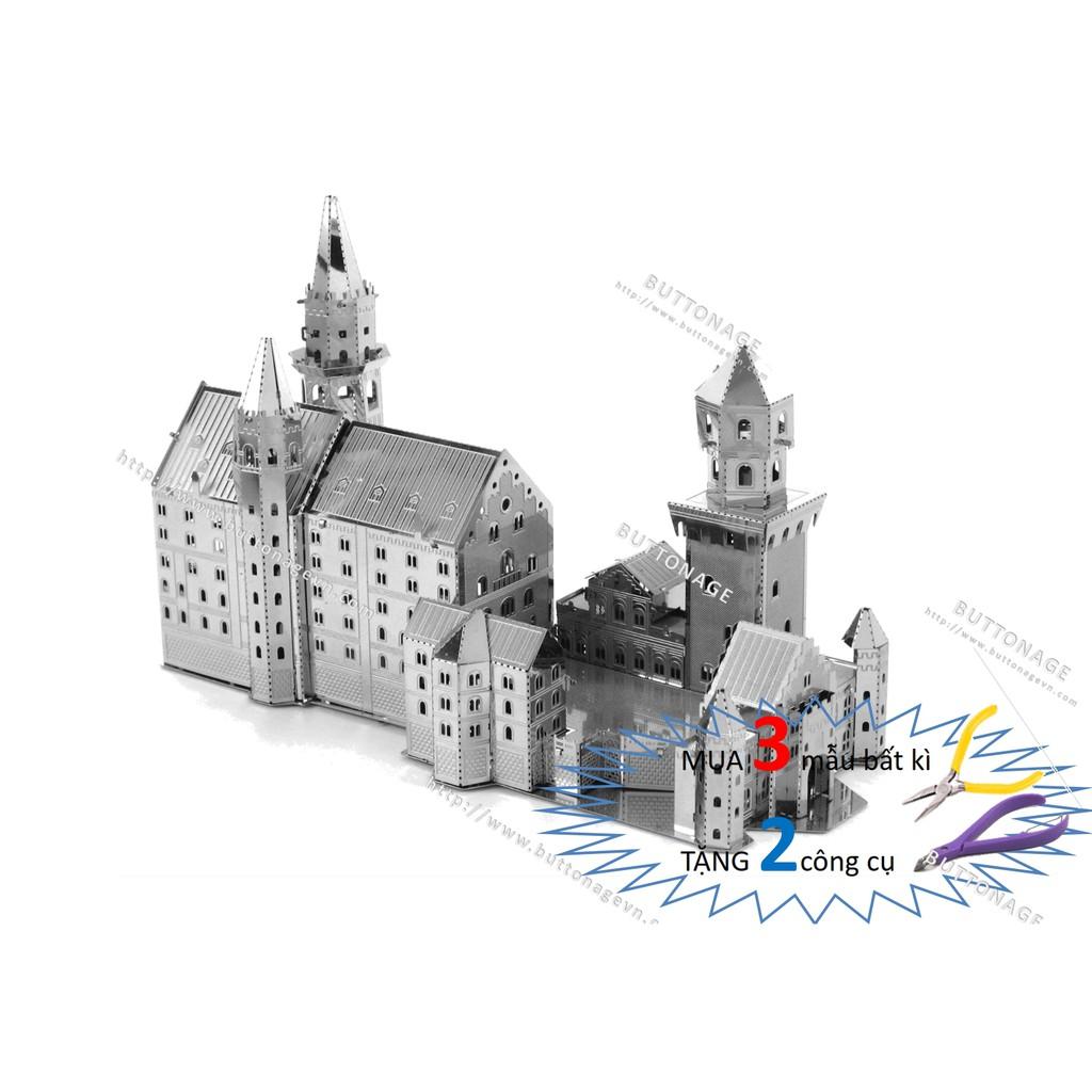 Mô Hình Lắp Ráp 3d Lâu đài Neuschwanstein - Đức