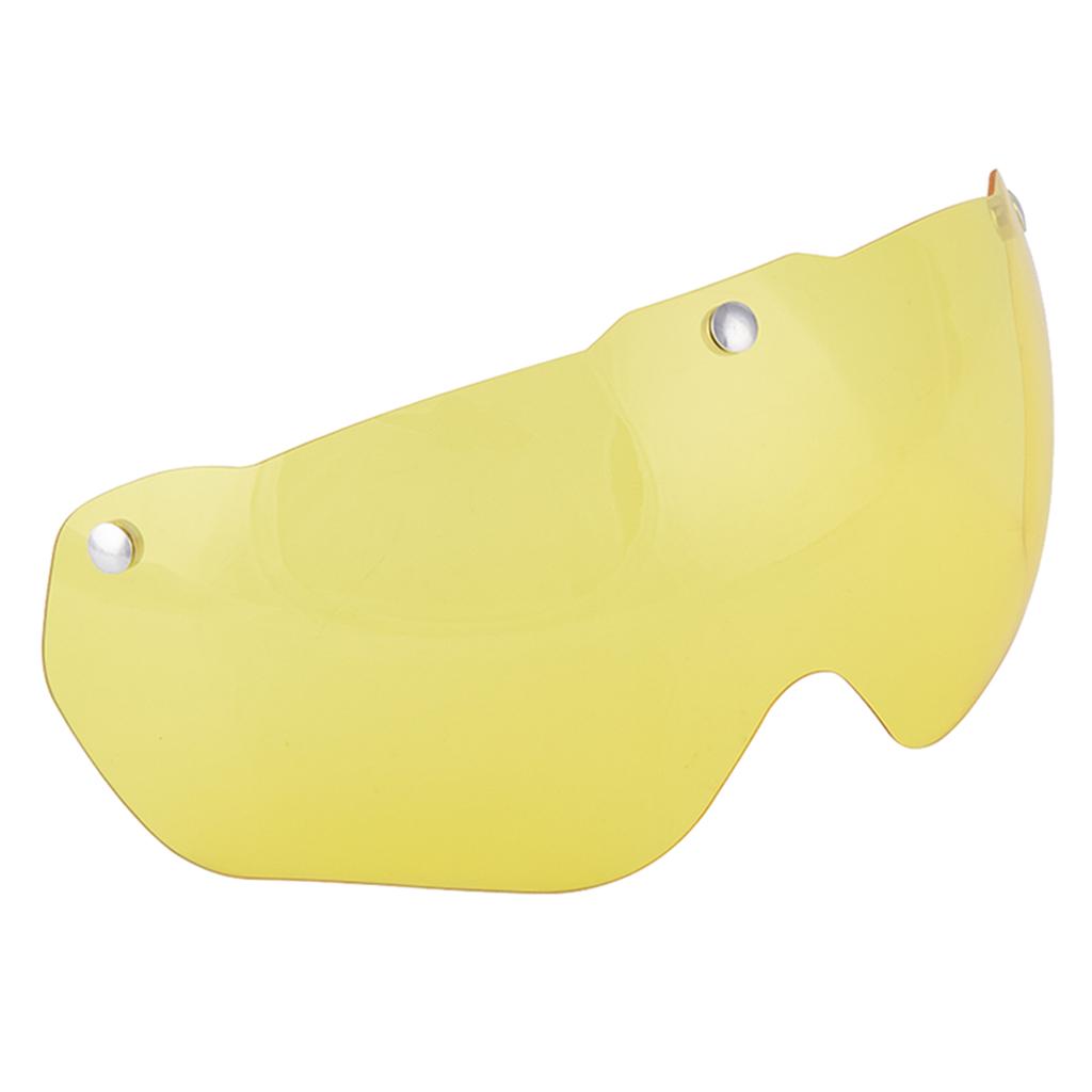 2Pcs Unbreakable Goggle Lens Bike Helmet Goggle Len Visor Lens