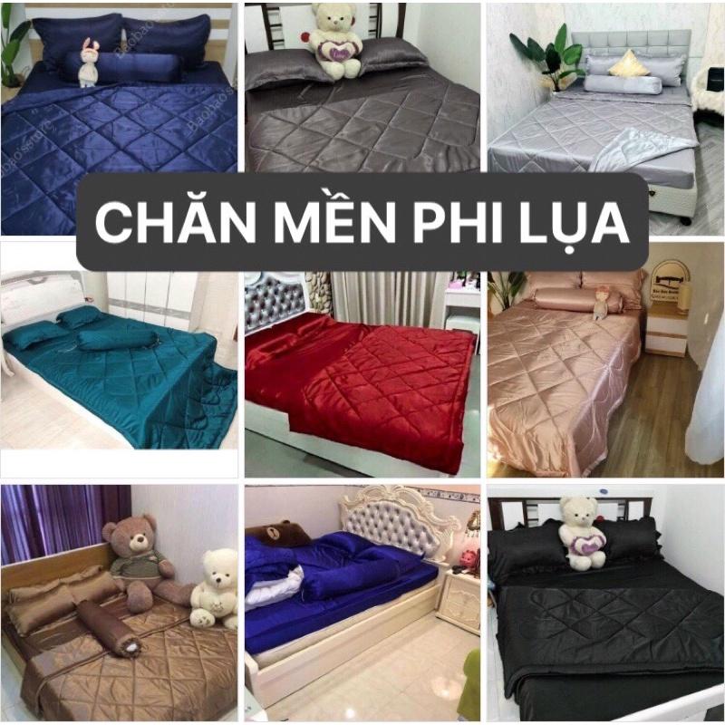 CHĂN MỀN PHI LỤA CAO CẤP - MÁT MỀM MỊN 30 MÀU