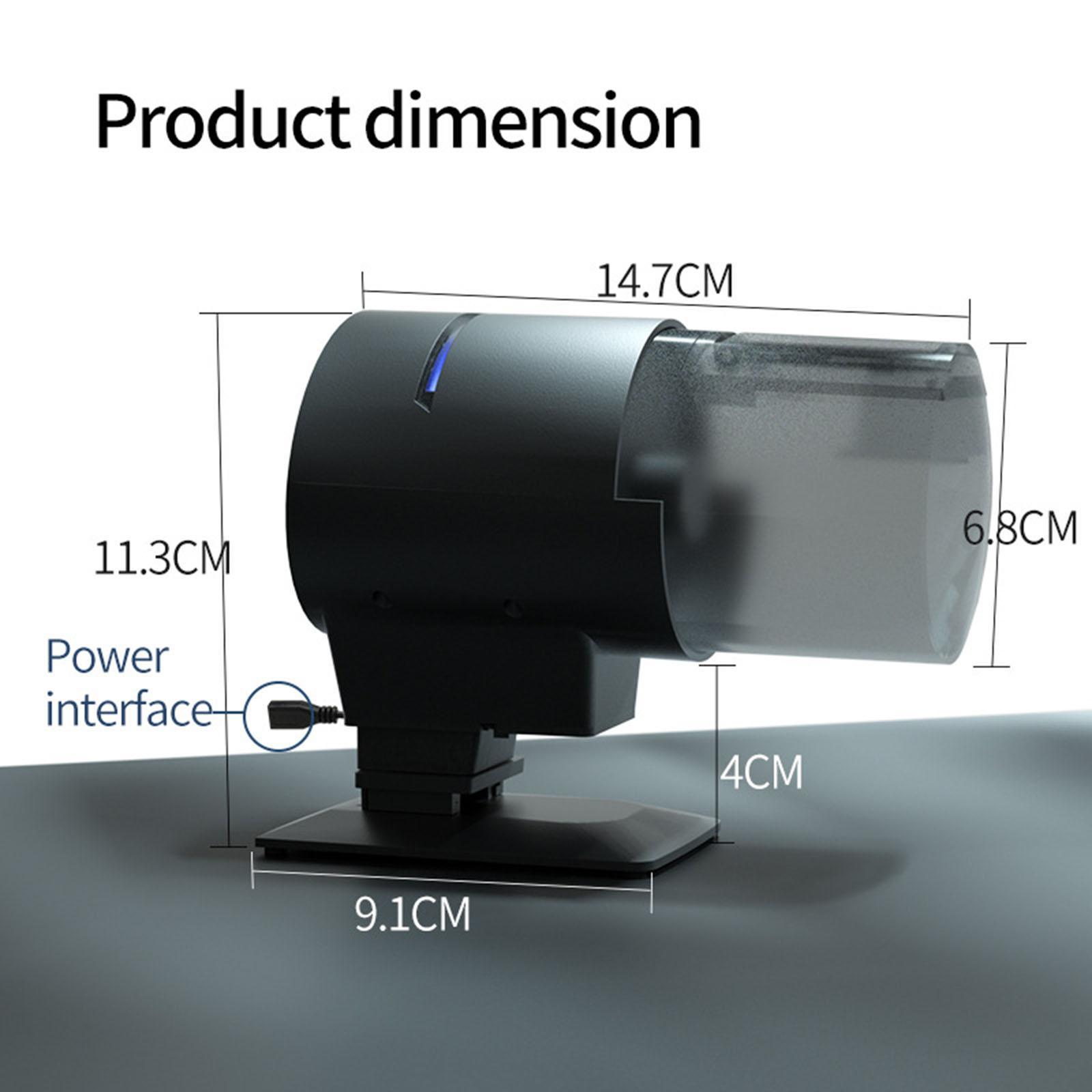 Automatic Fish Feeder Auto Moistureproof Food Dispenser