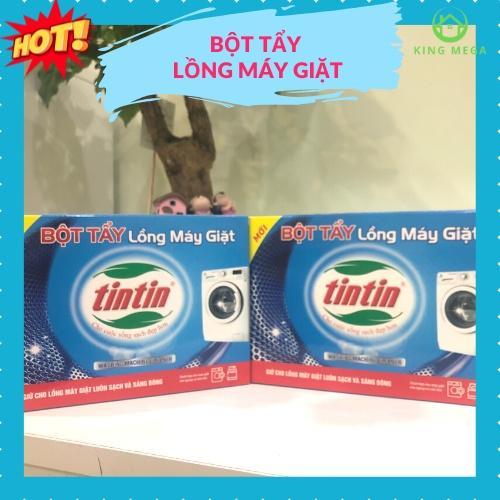 Bột tẩy lồng máy giặt TinTin - Làm Sạch Máy Giặt - Vệ Sinh Sạch Vết Bẩn, Loại Bỏ Lông, Cặn, Tóc