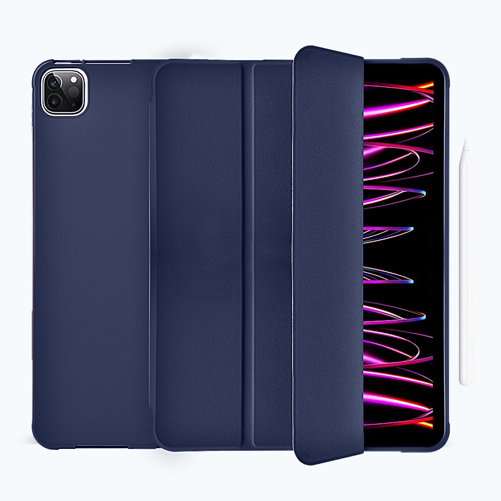 Bao da Wiwu Classic II Case GF-02 dành cho Ipad vỏ siêu mỏng, thiết kế gập ba, có khe để bút tích hợp - Hàng chính hãng