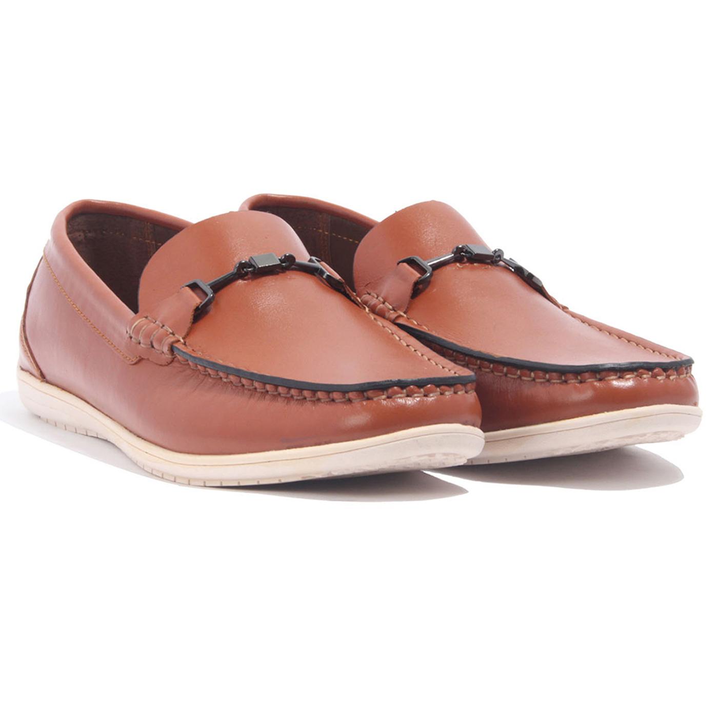 Giày Lười Nam Banuli Casual Slip-On Shoes Nappa Cow Leather C5DL2 (Da Bò Nappa Mềm Dẻo, Đế Siêu Nhẹ, Chống Trượt, Bảo Hành Trọn Đời)