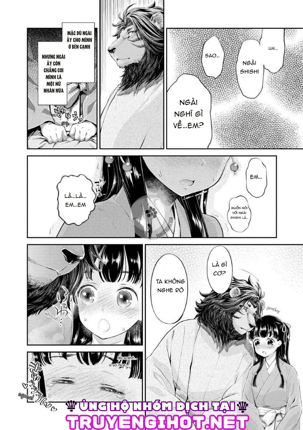 chuyện tình ngọt ngào giữa chàng người thú và nàng nhân loại (full) chapter 1 16