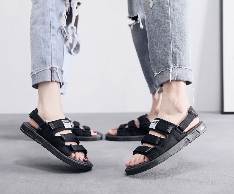 [giá sỉ-hàng nhập] sandal nam nữ, dép quai hậu học sinh sinh viên, sandal học sinh đế mềm êm siêu bền, sandal 3 quai siêu hót trend