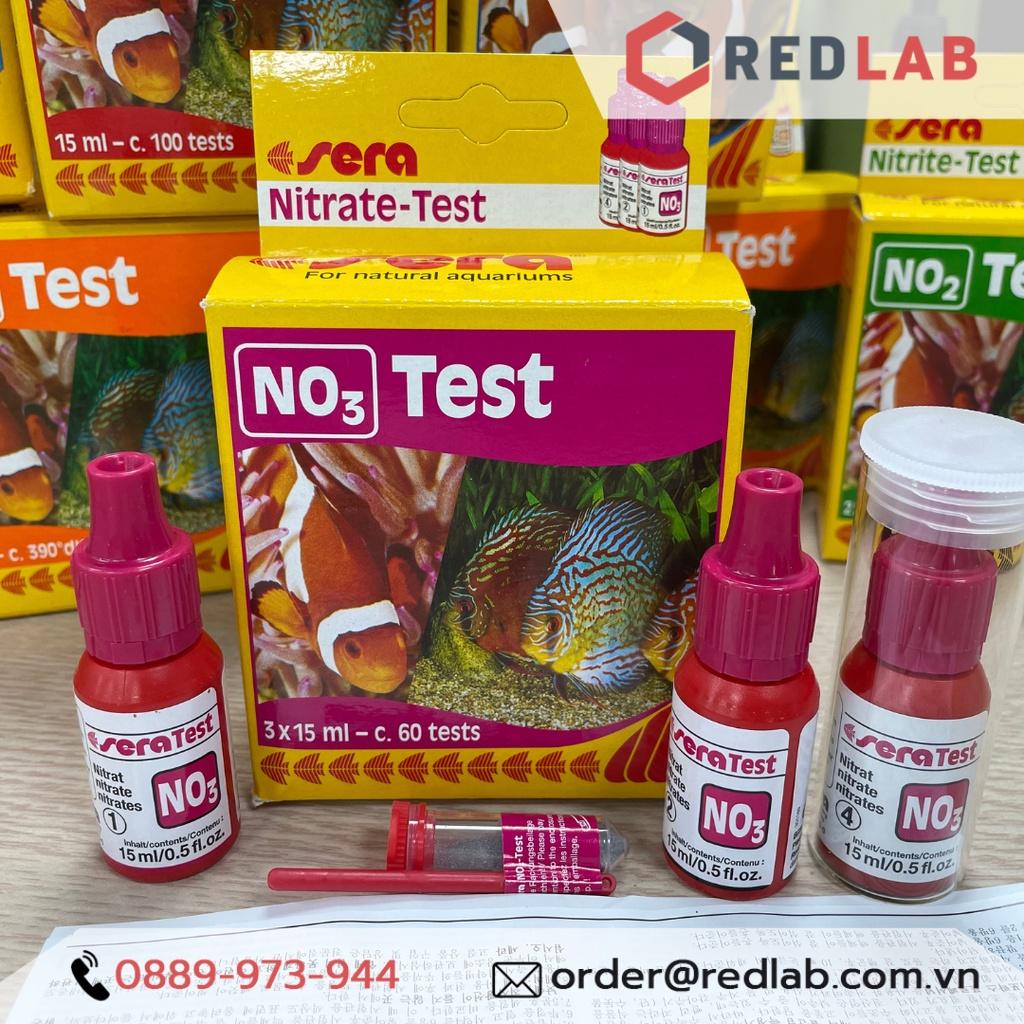 Bộ test Sera Bộ test nhanh NO3 nước kiểm tra NO3 sera xác định hàm lượng Nitrate trong cá thủy sản