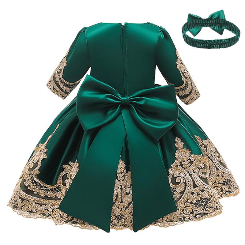 Bé Giáng Sinh ĐẦM SƠ SINH Christening Đầm Công Chúa Cho Bé Gái Đảng Bé Sơ Sinh 1st Sinh Nhật Đầm Quần Áo Bé Gái