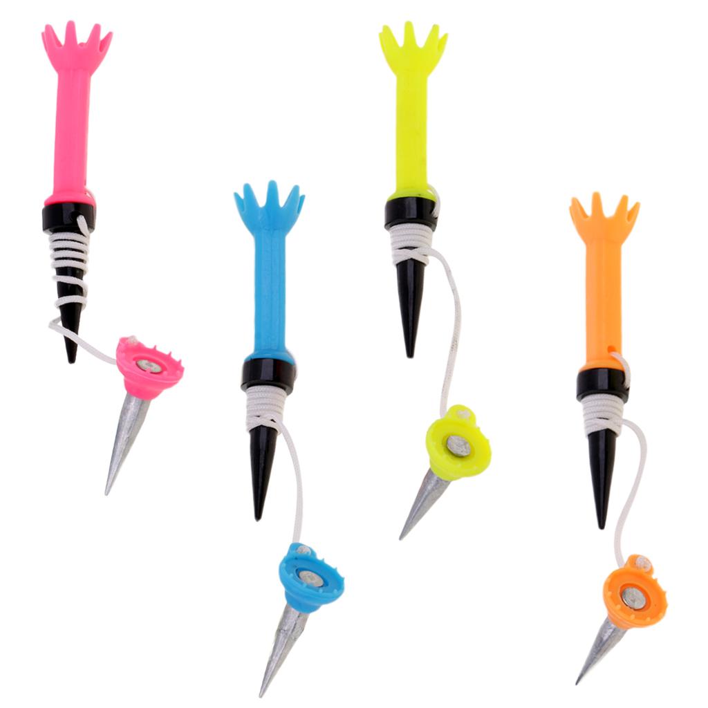 4 Pieces Durable Golf Magnet Tee Magnetic Golf Tees