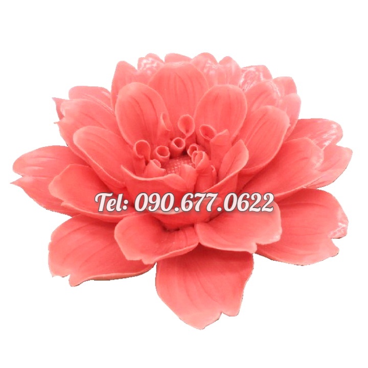 Khuôn silicone làm rau câu hoa cúc 3 tầng đại đóa loại 11 cm - Mã số 1384