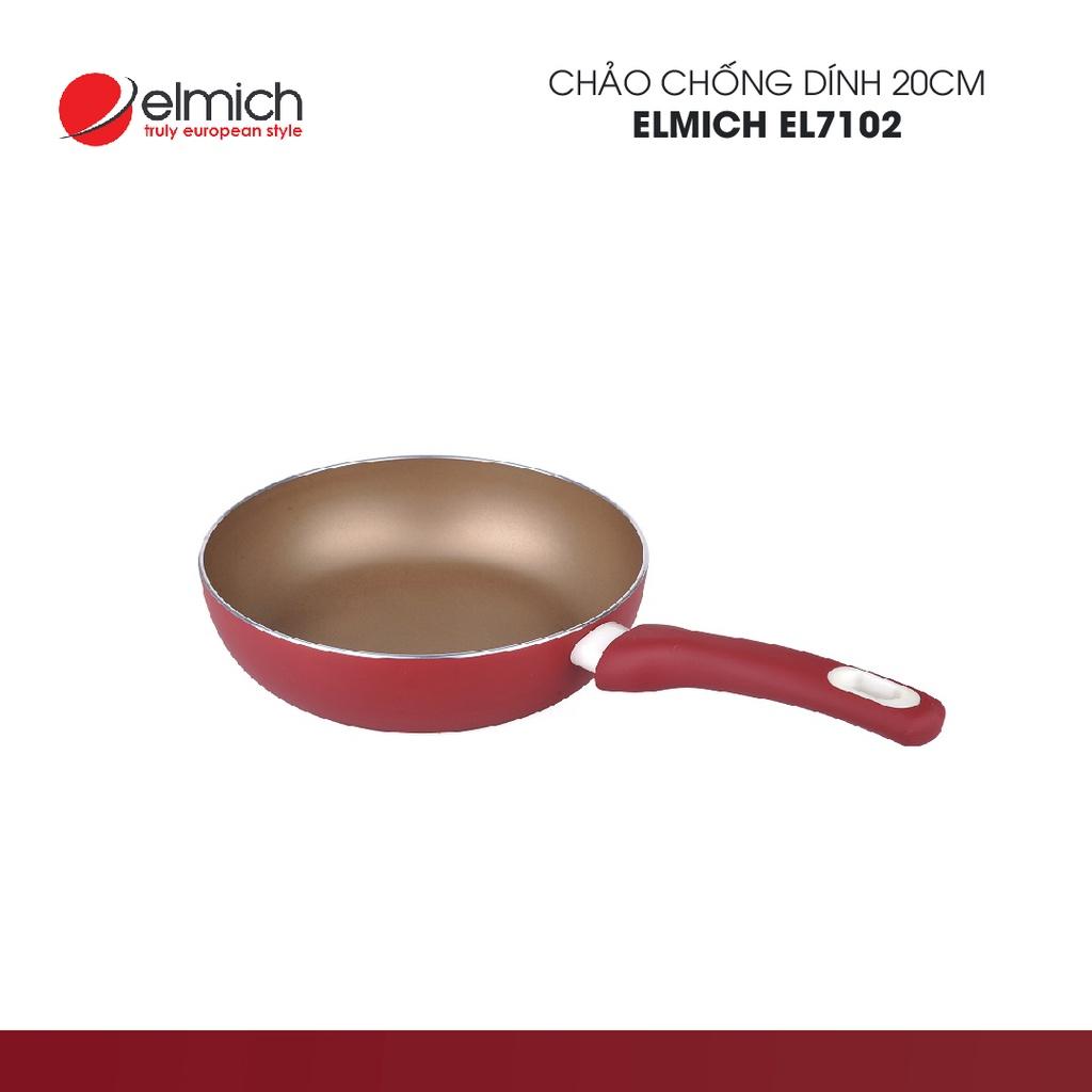 Chảo ELMICH chống dính cao cấp đáy từ EL7102-20cm