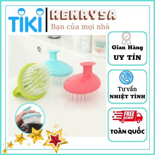 Lược Gội Đầu Massage Da Đầu Đa Năng - HENRYSA