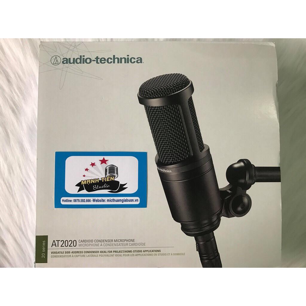 Micro thu âm Micro AT2020 Audio technica Hàng mới 100% mẫu mới