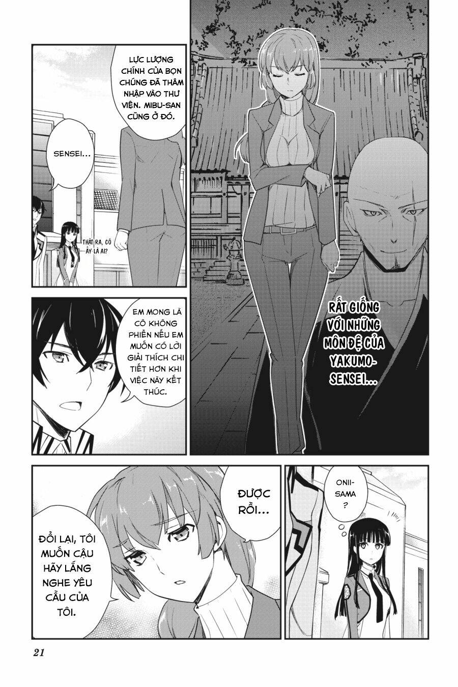 trường trung học pháp thuật chapter 18 23