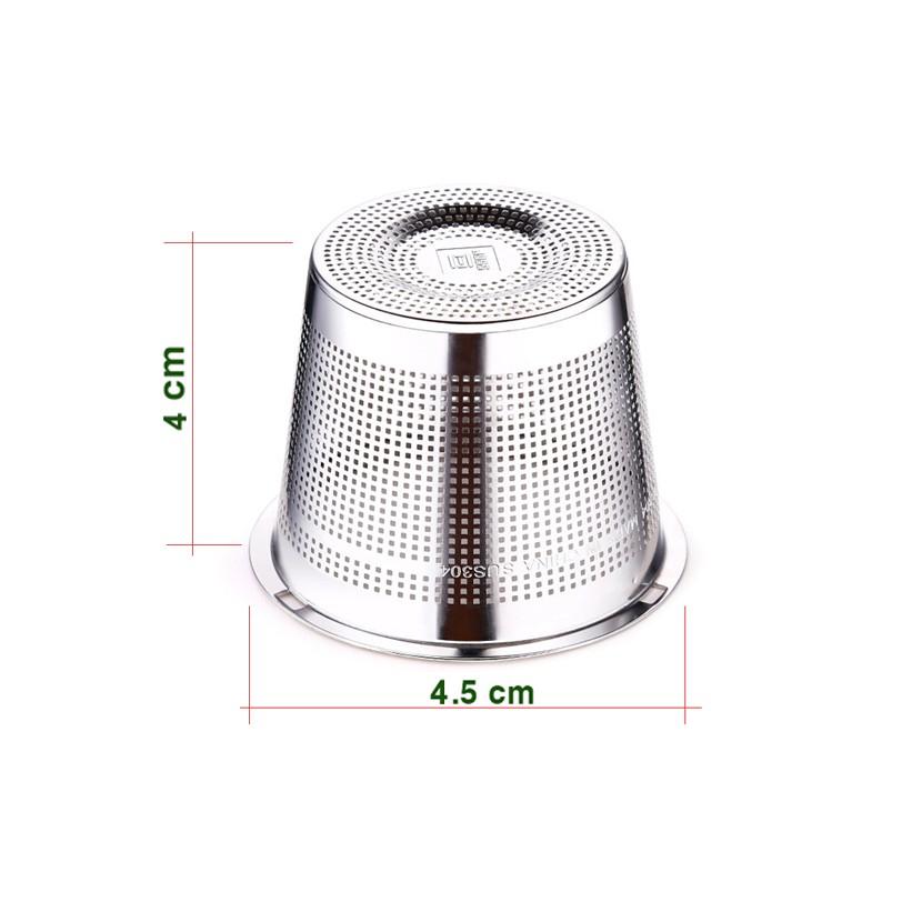 BỘ LỌC PHA TRÀ ĐA NĂNG LOẠI NHỎ 4X4,5CM (BẰNG INOX 304)