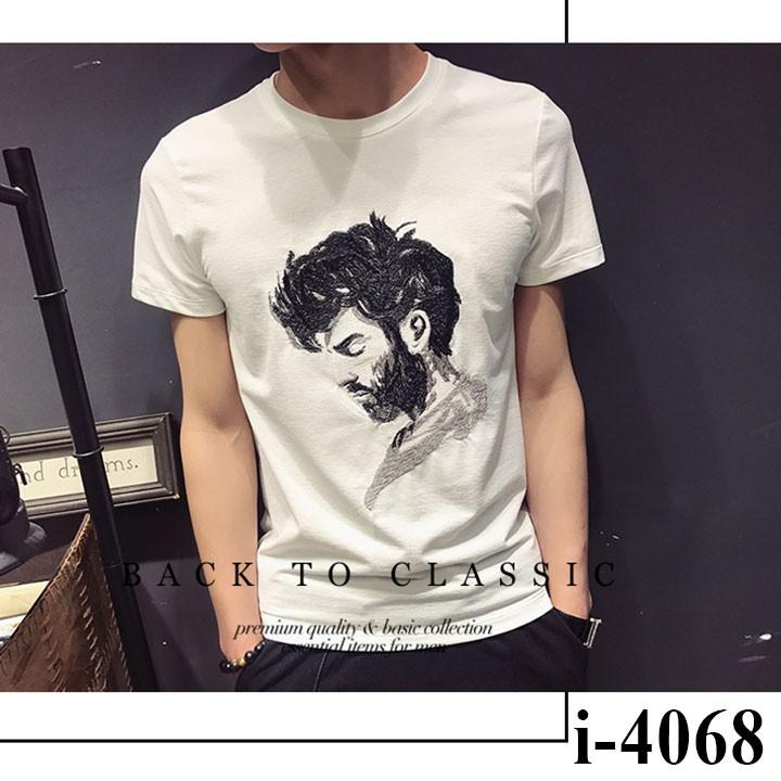 Áo Thun Nam Chân Dung 3D Lạ Mắt - I4068