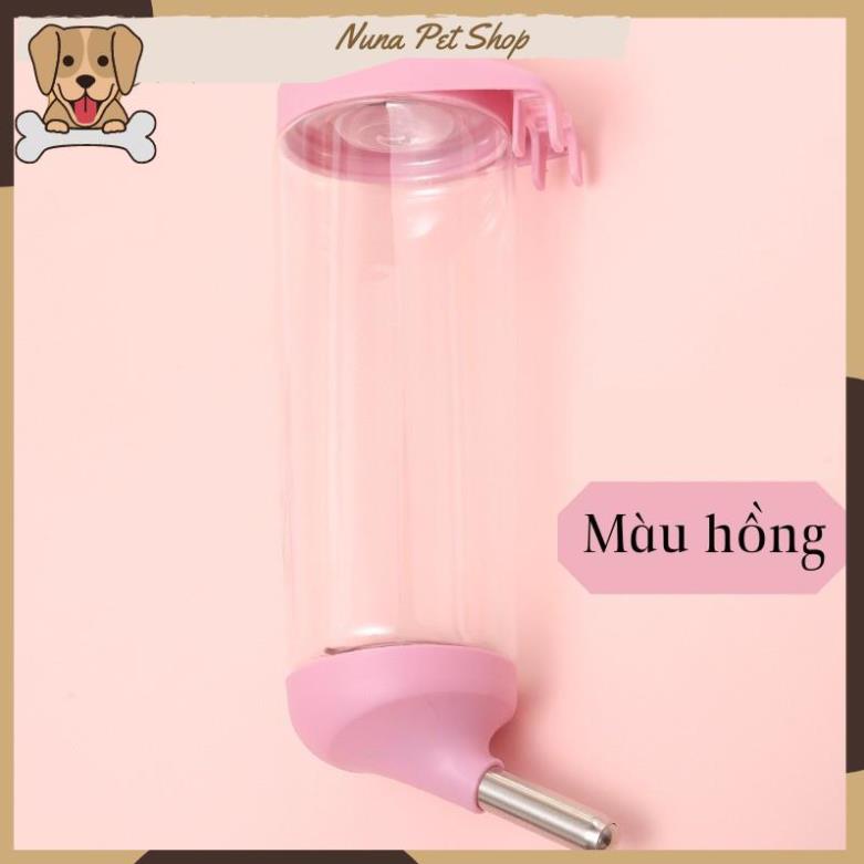 Bình nước tự động gắn chuồng cho thú cưng 500ml