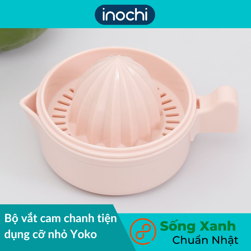 Bộ vắt cam chanh tiện dụng cỡ nhỏ Yoko - Giao màu ngẫu nhiên