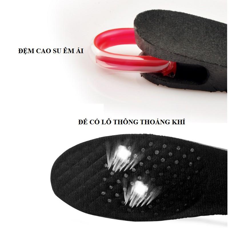 Miếng lót đế giày nguyên bàn, có thể điều chỉnh theo size chân, có đệm khí siêu êm ái, thoải mái trong hoạt động