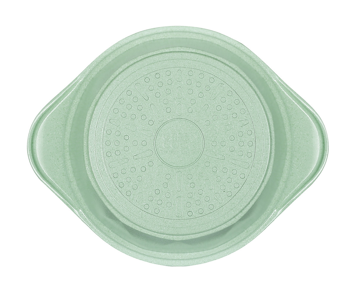 Nồi đúc đáy từ men đá chống dính Greencook GCS05/02-20IH đường kính size 20cm, sâu lòng 11cm, 3Lit chọn phân loại màu-Hàng chính hãng