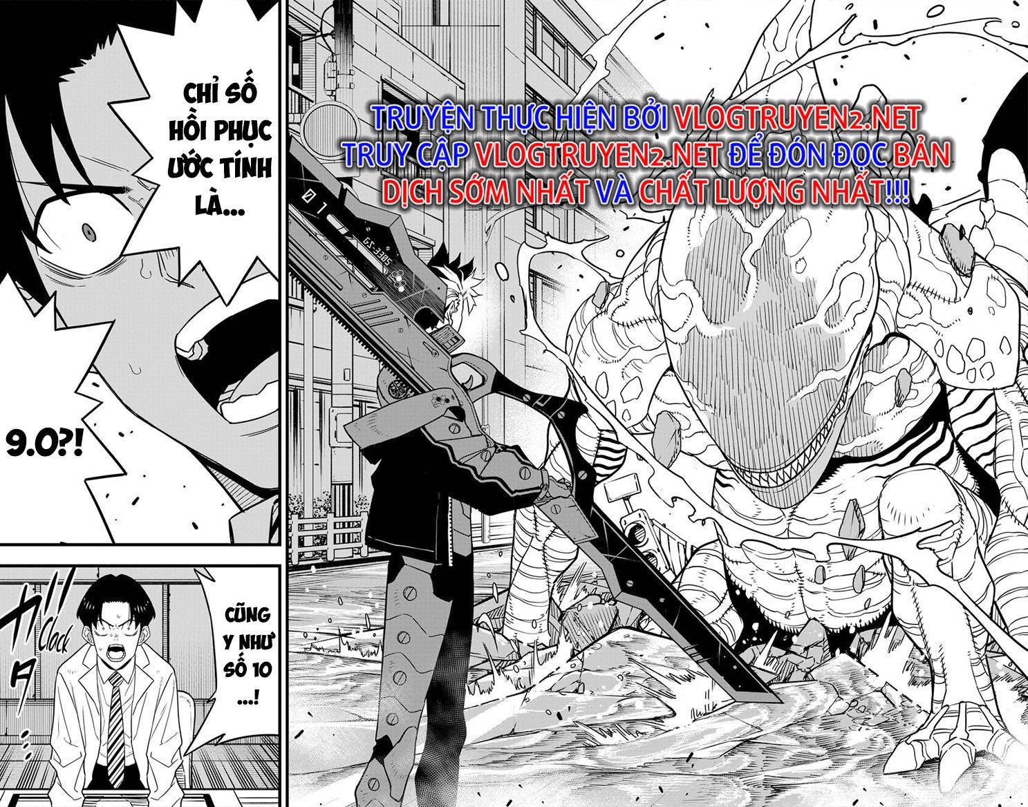 hôm nay - tôi hóa kaiju chapter 76 19
