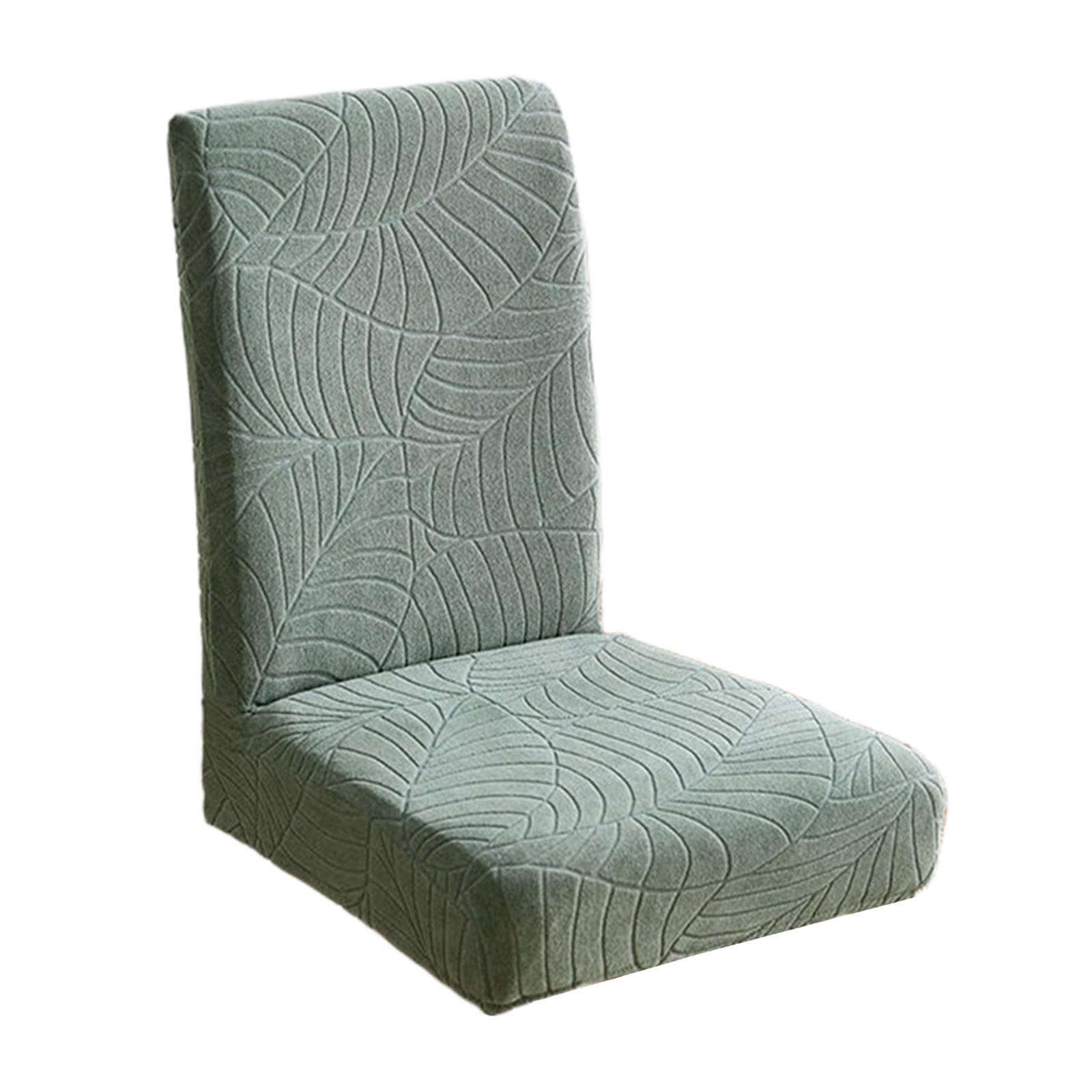 Dining Chair Covers Washable Chair Slipcover Removable Protector Green
