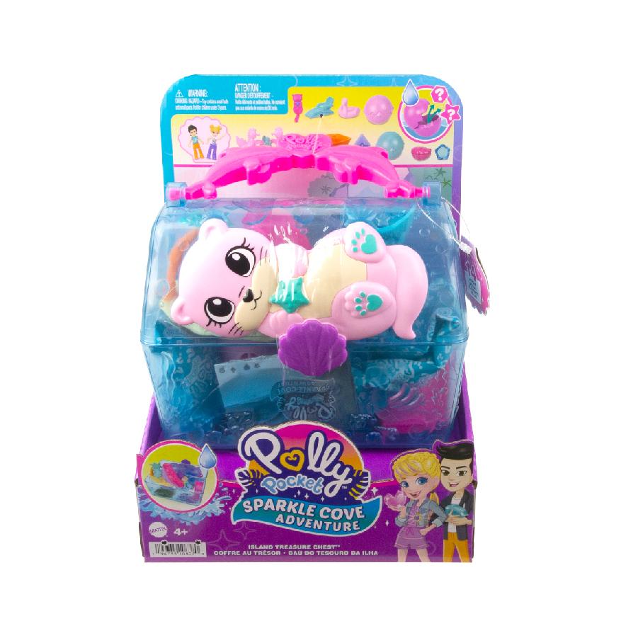 Đồ Chơi Thế Giới Thủy Cung Của Chú Rái Cá Hồng POLLY POCKET HKV47