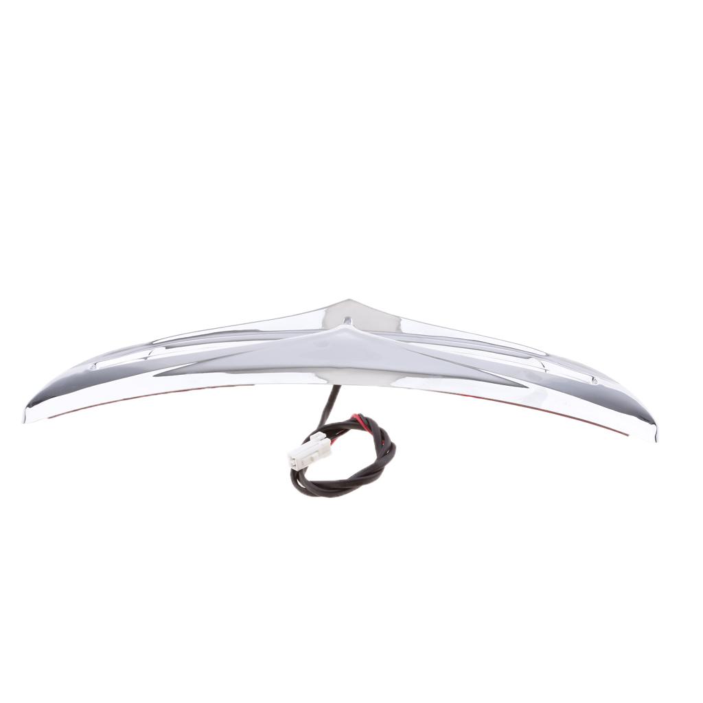 Motorcycle Fairing Vent Trim with LED Accent Light For Harley
