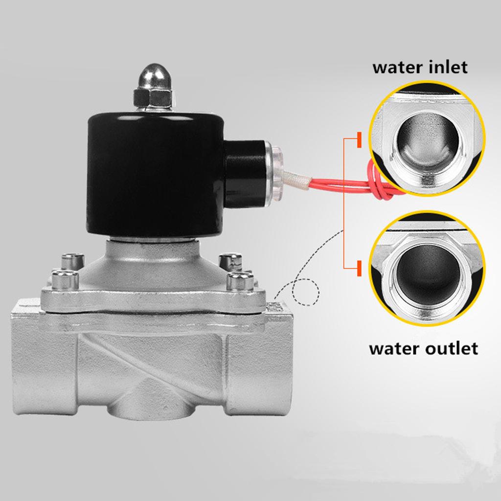Solenoid Switch Valves Water Gas Weak Corrosion Switch Normally Closed Switch