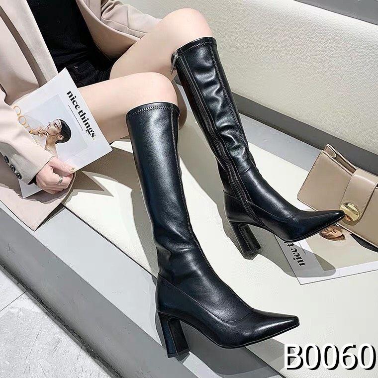 SẴN BOOT ĐÙI DA KHÓA CẠNH SANG CHẢNH