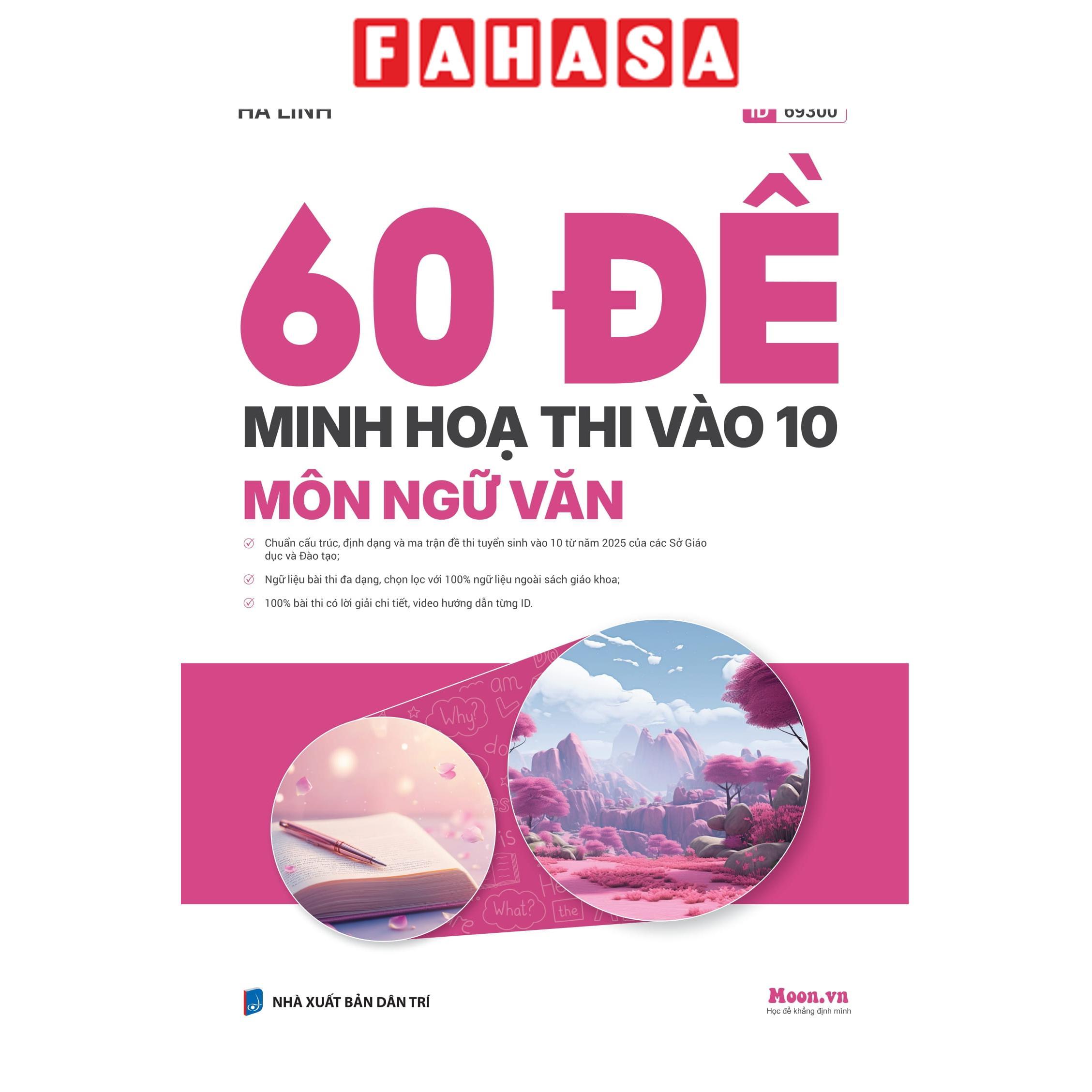 Sách - Sách Đề Minh Họa Thi Vào 10 Môn Toán, Văn, Anh 2026