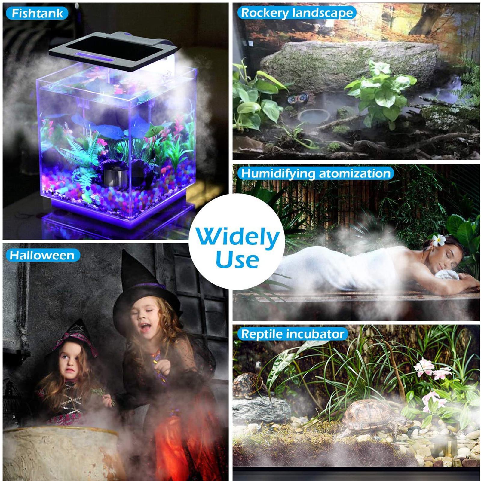 Mini Waterproof Air Humidifier Fountain Fogger 300mL/h