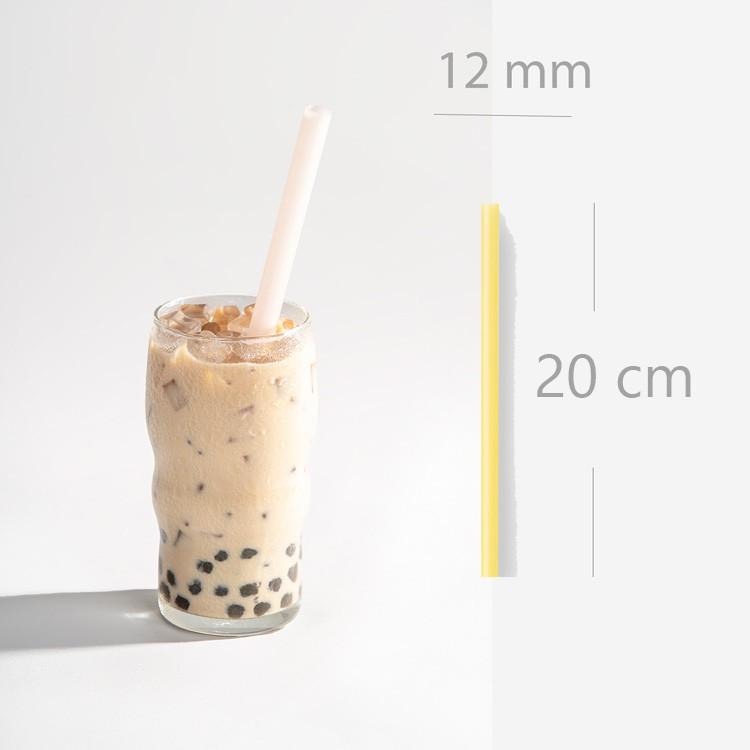 1kg ống hút bột gạo size trà sữa