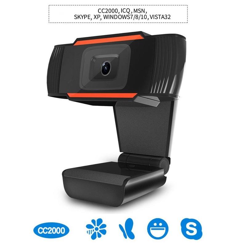 Webcam Máy Tính kẹp, Camera Có Mic 1080p Cho Laptop Học Online ZOOM, Trực Tuyến- Hội Họp-Gọi Video Hình Ảnh Sắc Nét