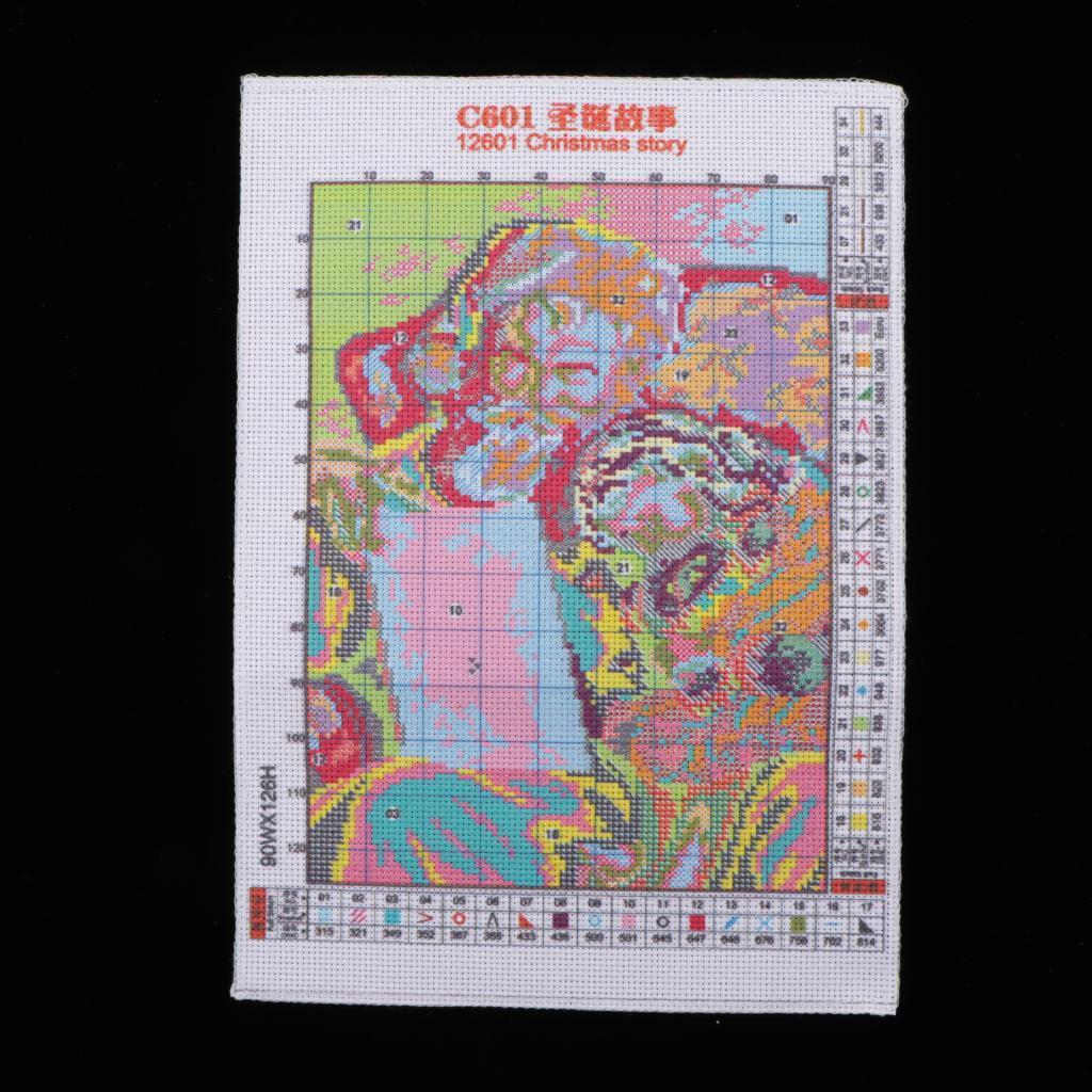 Stamped Kits Santa Claus Needlepoint for Frameless