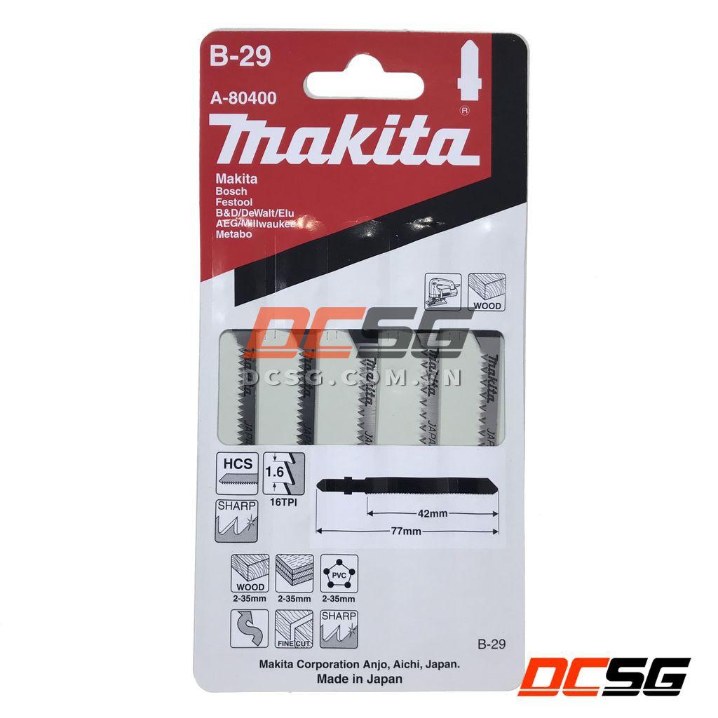 Lưỡi cưa lọng cắt lượn gỗ B-29 Makita A-80400 | DCSG
