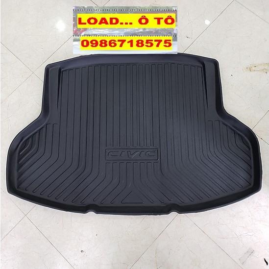 Lót Cốp Nhựa, Khay Hành Lý Xe Honda CIvic 2022-2018 Nhựa Dẻo Cao Cấp