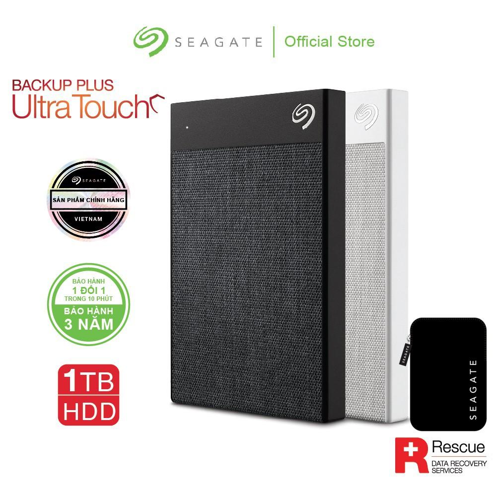 Ổ cứng di động Seagate Backup Plus Ultra Touch 1TB_USB-C + Gói cứu dữ liệu_Hàng chính hãng