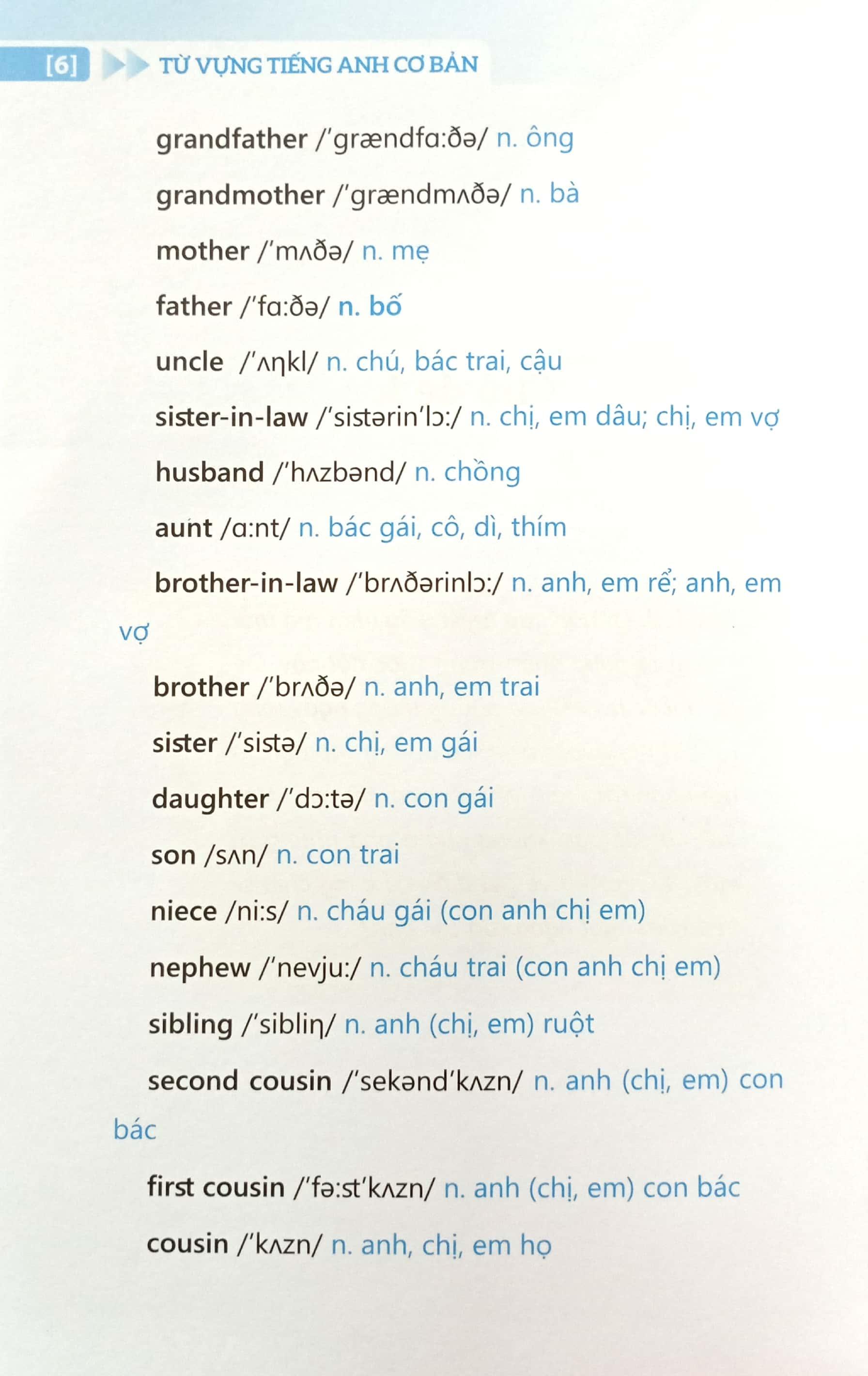 Từ Vựng Tiếng Anh Cơ Bản (Tái Bản 2023)