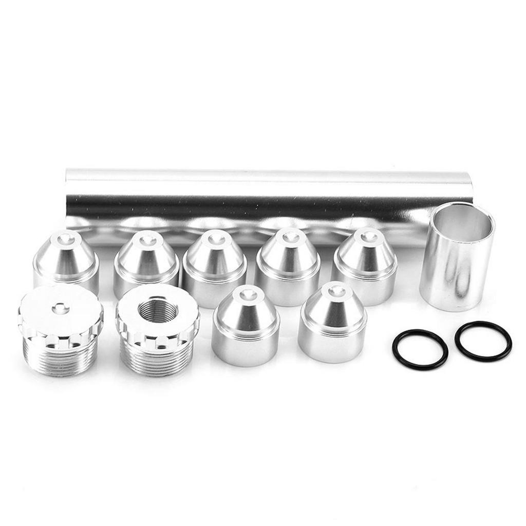 1 / 2-28 Fuel Filter Kit, Auto Aluminum Fuel Filter For 4003 WIX 24003, Silver