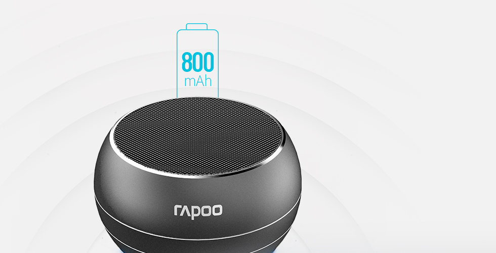 Loa không dây bluetooth Rapoo A100 - Hàng Chính Hãng