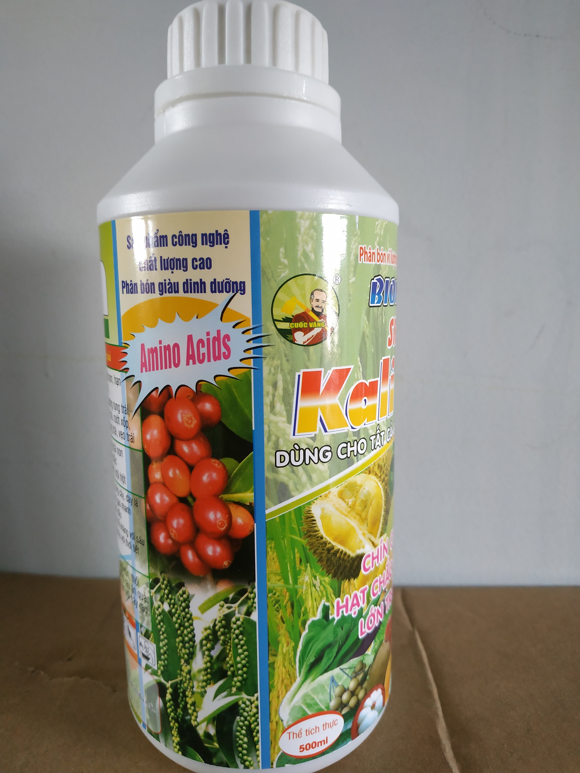 Phân bón vi lượng SIÊU KALI SỮA cho các loại cây trồng - chai 500ml biomax